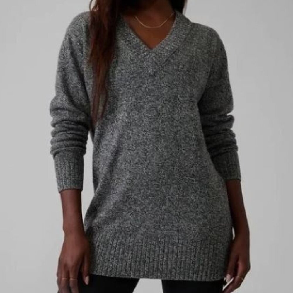 Athleta Cashmere Sz XXS Wool Blend Sweater Retail $189